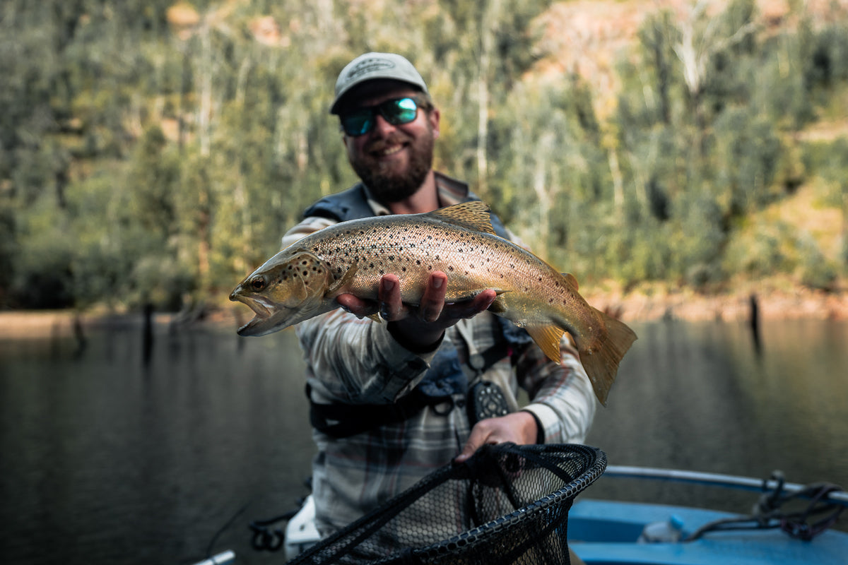 Winter Fly Fishing in the Snowy Mountains — Tom's Outdoors