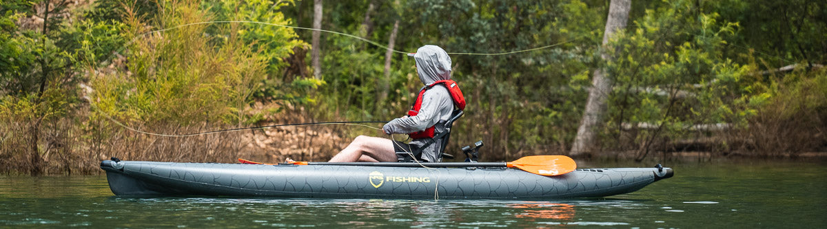 NRS Pike Inflatable Fishing Kayak at