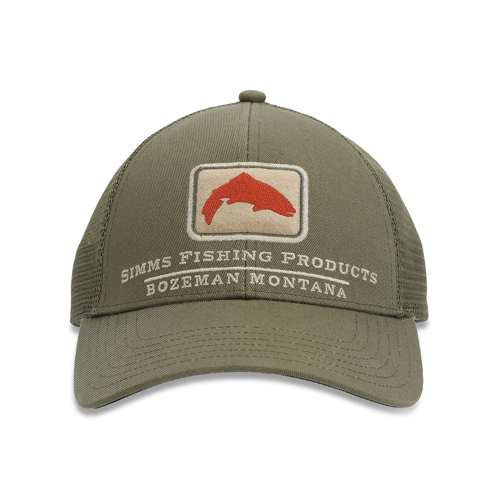 Simms Trout Icon Trucker Hat — Tom's Outdoors