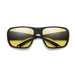 Smith Castaway Sunglasses - Matte Black Low Light Yellow Details 1