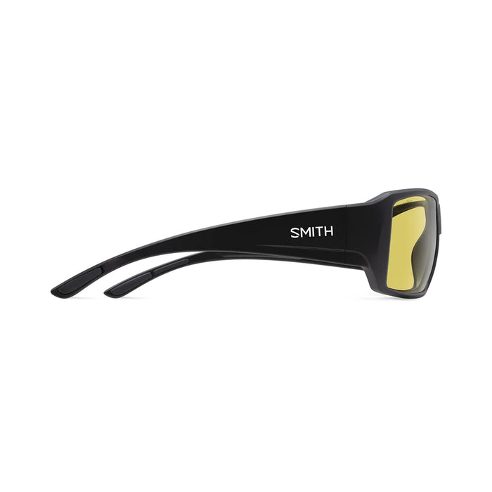 Smith Guide's Choice S Sunglasses - Matte Black ChromaPop Glass Polarized Low Light Yellow Details 2