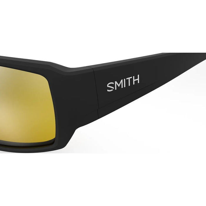 Smith Guide's Choice S Sunglasses - Matte Black ChromaPop Glass Polarized Low Light Yellow Details 3