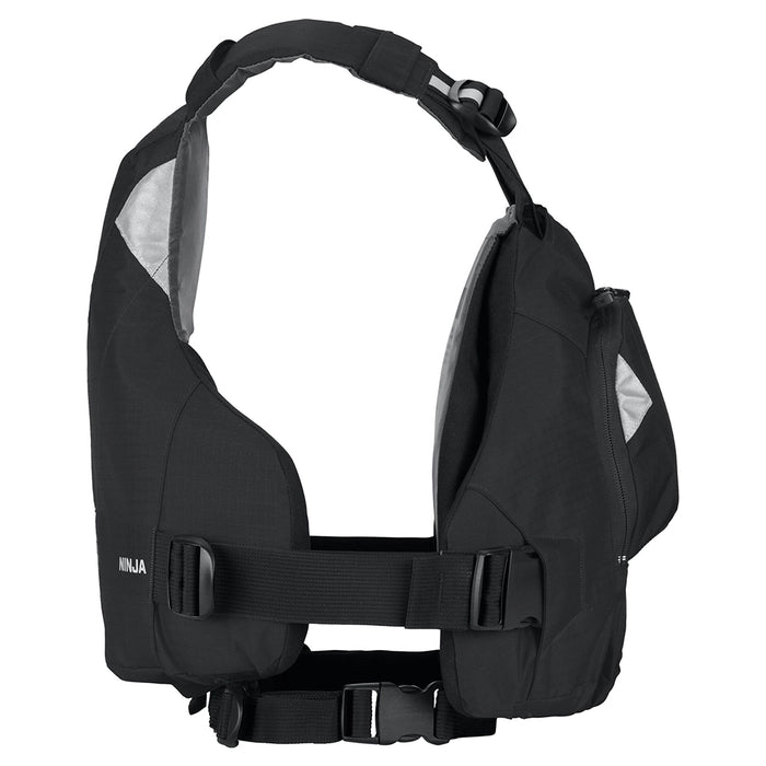 NRS Ninja PFD - Black Detail 2