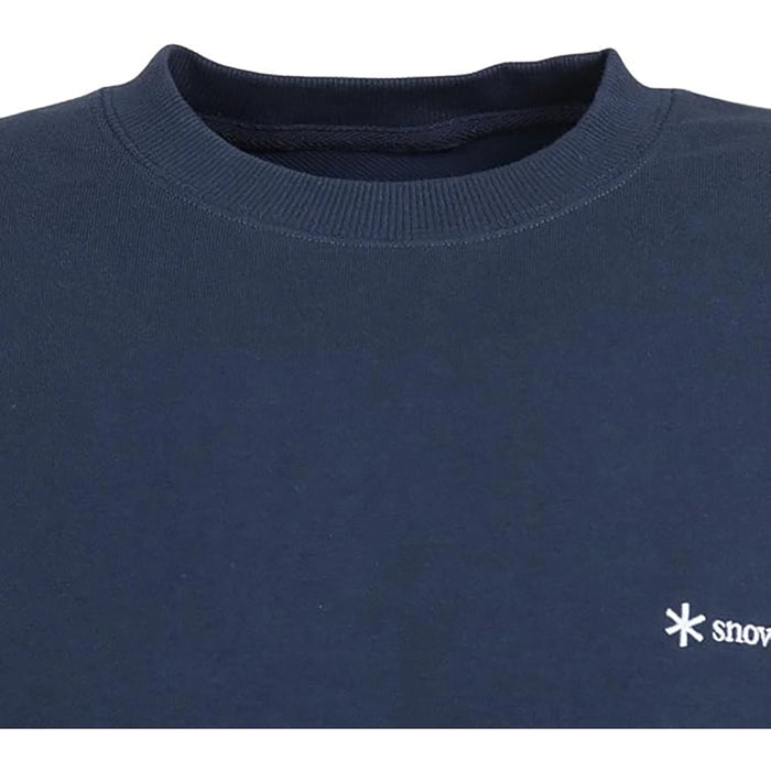 Snow Peak Logo Sweat Pullover Navy -  Details 2