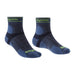 Bridgedale Trail Run Ultra Light T2 Merino Sport 3/4 Crew - Blue Hero