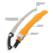 Silky Saws Sugoi Curved Handsaw - Details 2