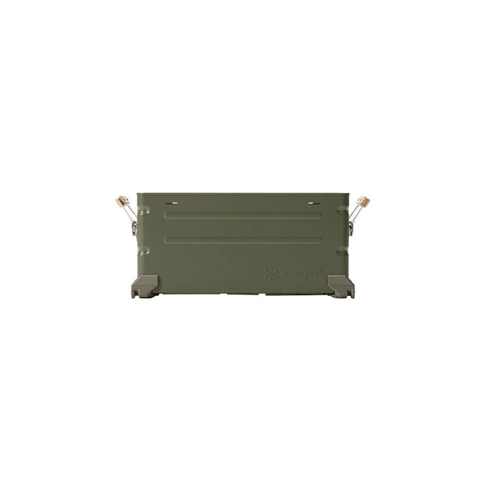 Snow Peak Stacking Shelf Container - Olive Drab - Details 3