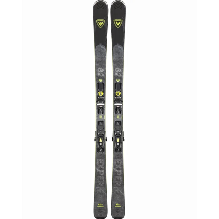 Rossignol Men's Experience 82 Basalt Basalt with Look Konect NX 12 GW Bindings Hero