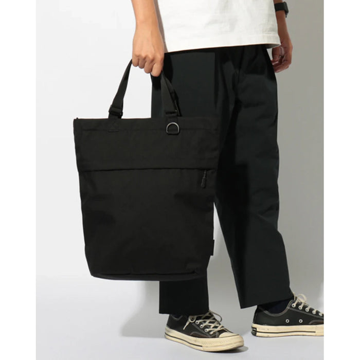 Snow Peak Everyday Use 2Way Tote Bag Black Details