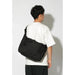 Snow Peak Everyday Use Middle Shoulder Bag Black Details