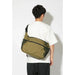 Snow Peak Everyday Use Middle Shoulder Bag - Brown Details 1