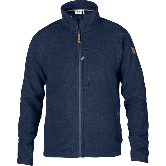 Fjallraven Men's Buck Fleece - Dark Navy Hero