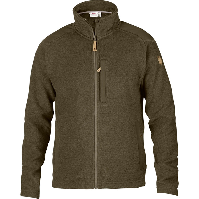 Fjallraven Men's Buck Fleece - Dark Olive Hero