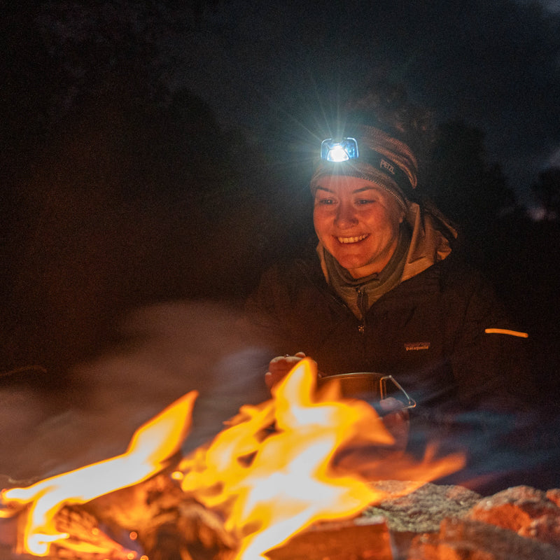 Rigging up under headlamp