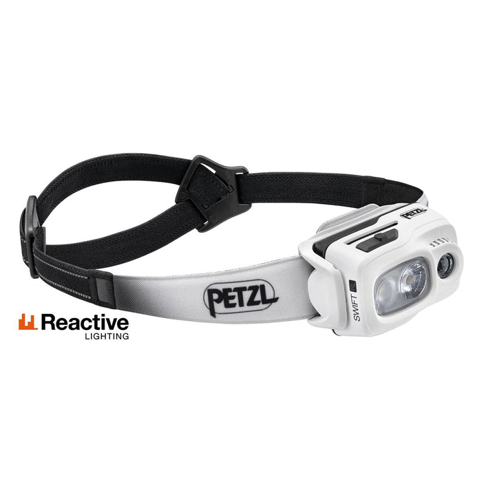 Petzl Swift RL 1100 Lumen Headlamp - WHITE Hero