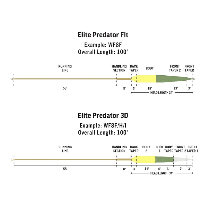 Rio Elite Predator Fly Line Detail 1