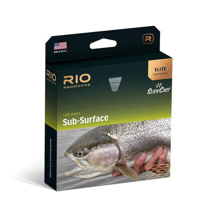 Rio Elite Sub-Surface CamoLux Intermediate Fly Line Hero