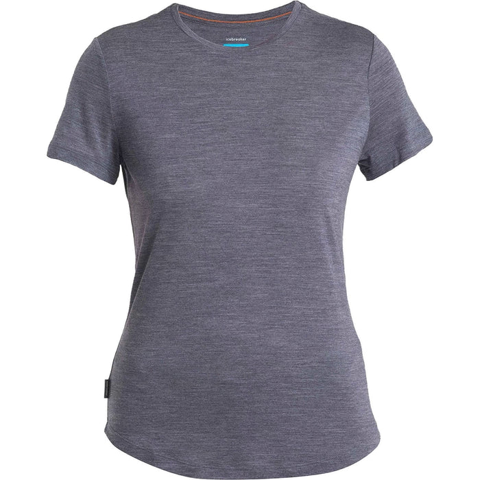 Icebreaker Women's Merino 125 Cool-Lite Sphere Tee - Midnight Navy Heather Hero