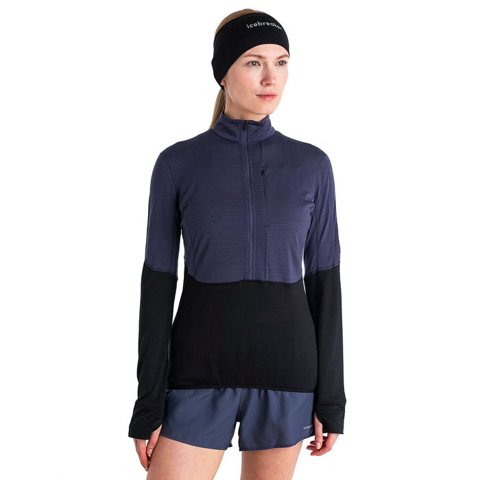 Icebreaker Women's Merino 200 RealFleece Descender Long Sleeve Half Zip 2