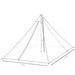 Mont Hypermid 2 Ultralight Pyramid Tent - Half Inner - Details 3