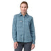 Patagonia Women's Early Rise Stretch Shirt - Santa Cruz: Lago Blue Details 1