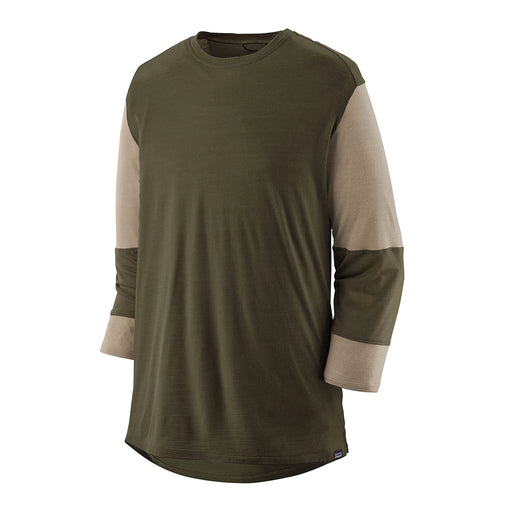 Patagonia Men's Merino Blend 3/4 Sleeve Bike Jersey 23936_PNGR Hero