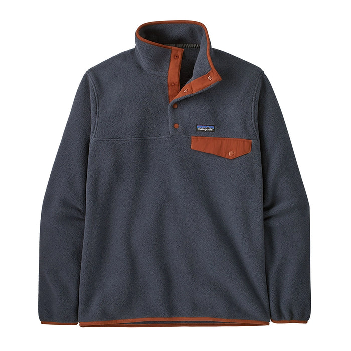 Patagonia Men's Lightweight Synch Snap-T Pullover Smolder Blue Hero