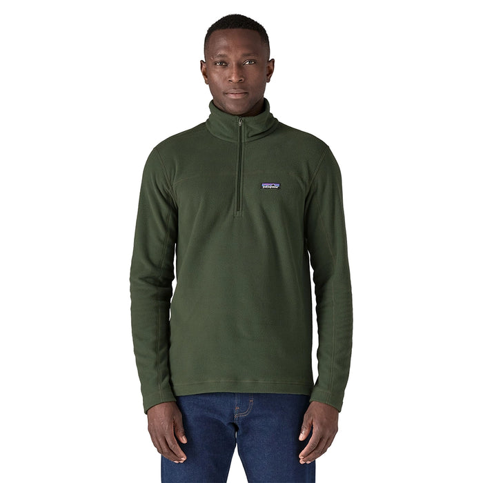 Patagonia Men's Micro D Pullover - Torrey Pine Green Details 1