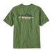 Patagonia Men's Wild Waterline Pocket Responsibili-Tee - Terrain Green Back