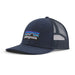 Patagonia P-6 Logo LoPro Trucker Hat - New Navy Hero