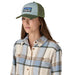 Patagonia P-6 Logo LoPro Trucker Hat - Thermal Blue Details 1