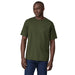 Patagonia Men's P-6 Logo Responsibili-Tee - Torrey Pine Green Details 1