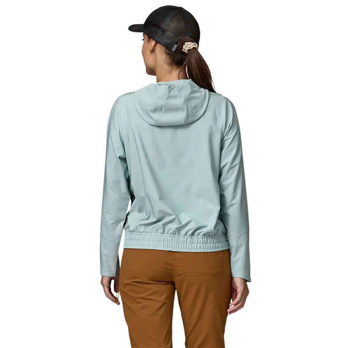 Patagonia Women's Swift Drift Sun Hoody - Thermal Blue Details 2