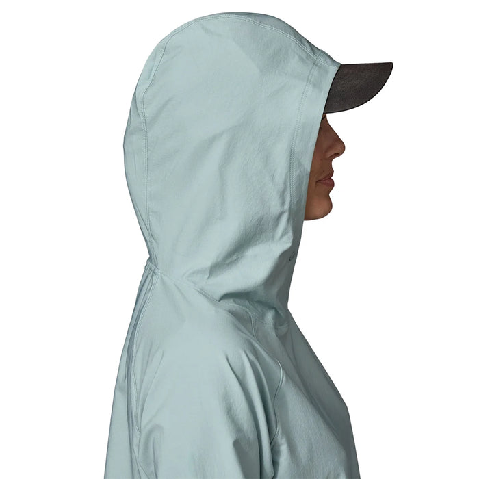 Patagonia Women's Swift Drift Sun Hoody - Thermal Blue Details 4