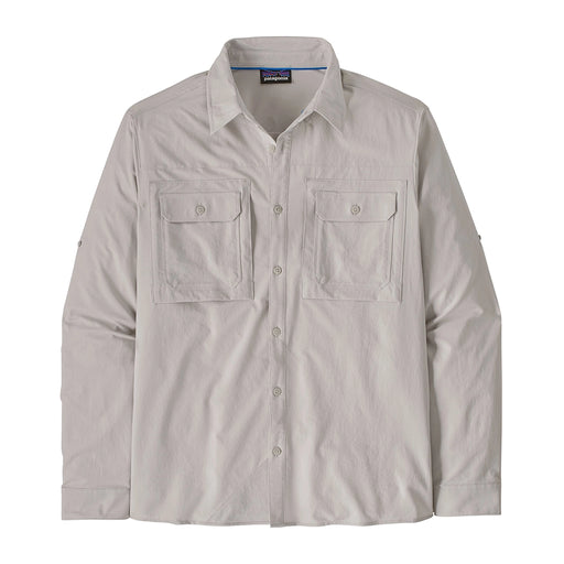 Patagonia Men's Long Sleeve Self Guided Sun Shirt - Crisp Grey Hero