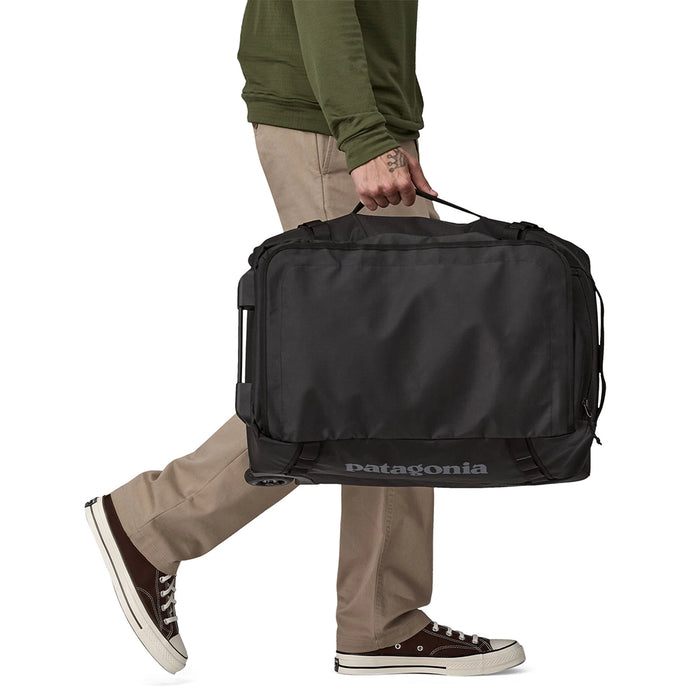 Patagonia Black Hole Wheeled Duffel 40L - Black Details 1