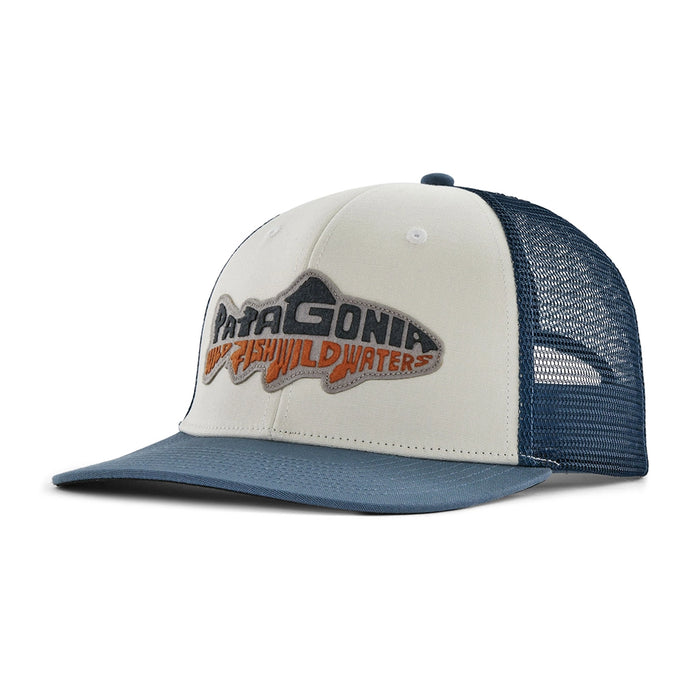 Patagonia Take a Stand Trucker Hat - Wild Water Utility Blue Hero