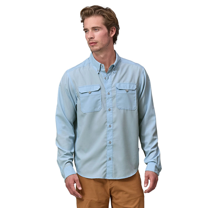 Men's Long-Sleeved Early Rise Snap Pullover Fishing Shirt