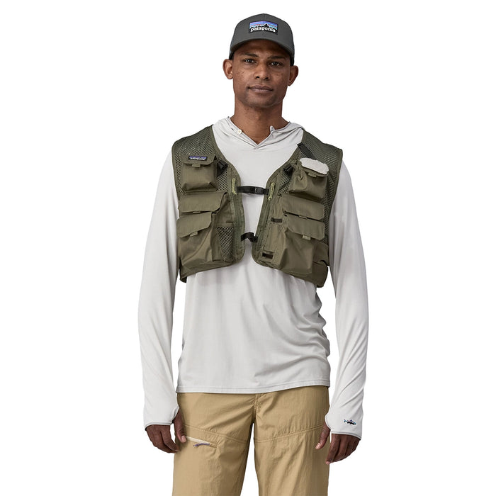 Patagonia Stealth Pack Vest - Basin Green Details 1