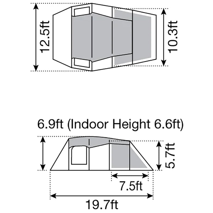 Snow Peak Entry 2 Room Elfield