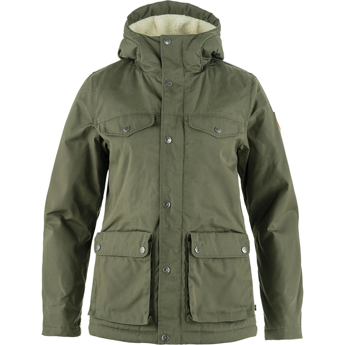 Fjallraven Women's Greenland Winter Jacket - Laurel Green Hero