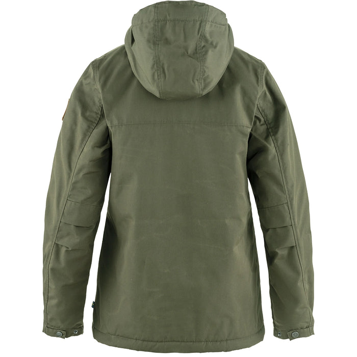 Fjallraven Women's Greenland Winter Jacket - Laurel Green Details 1