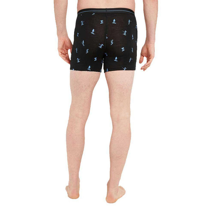 Icebreaker Men's Merino 150 Anatomica Boxers Ski Day Back