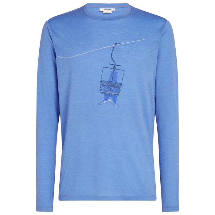 Icebreaker Men's Merino 150 Tech Lite Long Sleeve Tee Bear Lift - Baja Hero