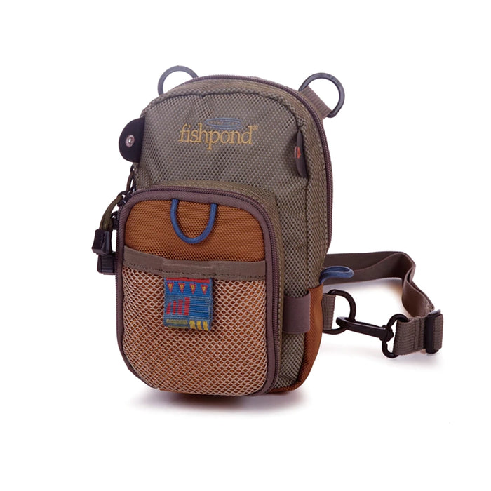 Fishpond San Juan Vertical Chest Pack - Sand Saddle Brown