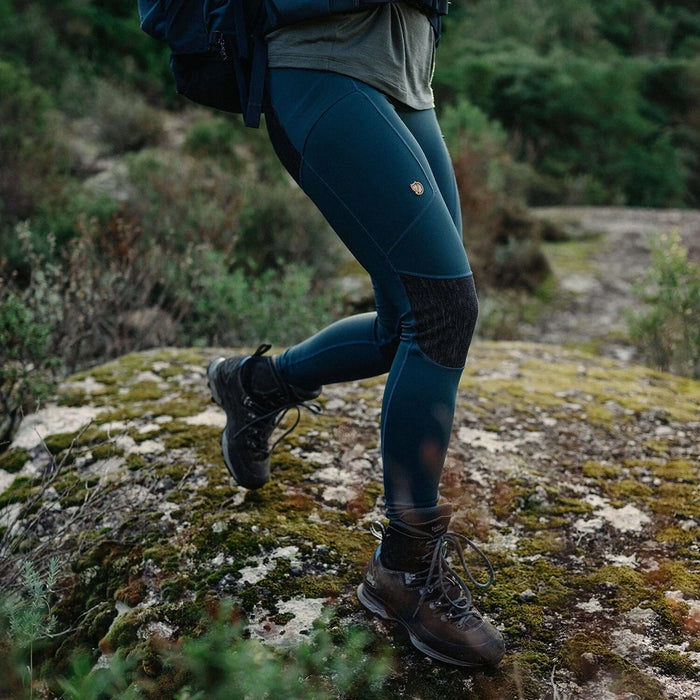 Fjallraven Women's Abisko HD Trekking Tights - Black Details 3