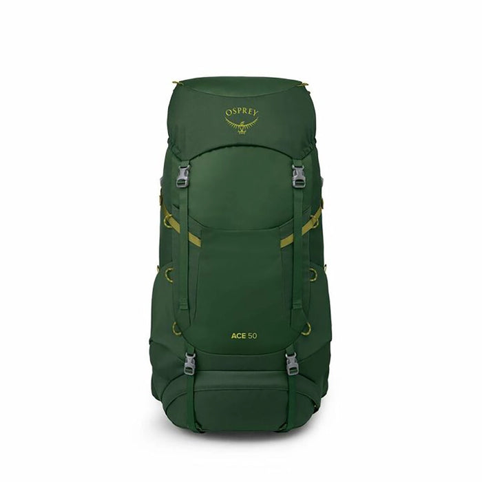 Osprey Ace 50 - Kid's Hiking Backpack - Green Canopy/Matcha Green Details 1