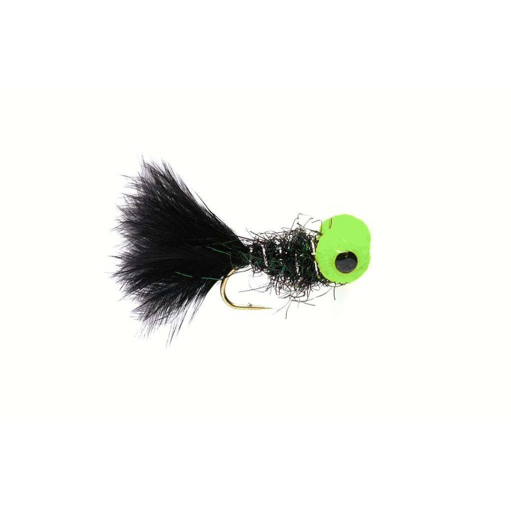 Black Weighted S12 Fishing Fly, Nymphs