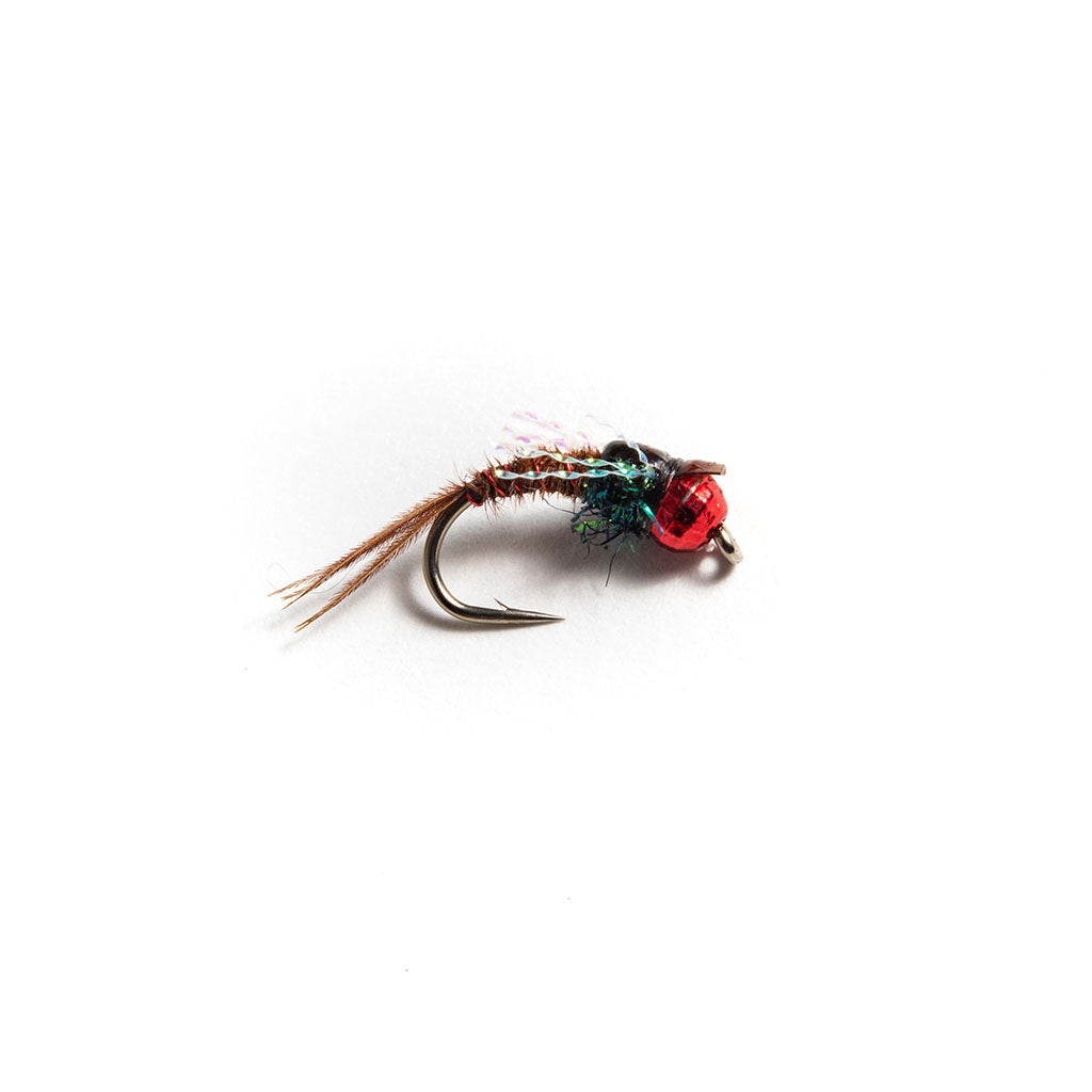 Black Balanced Leeches. Set of 3. Red Tungsten Beads Fly Fishing Flies -   Australia