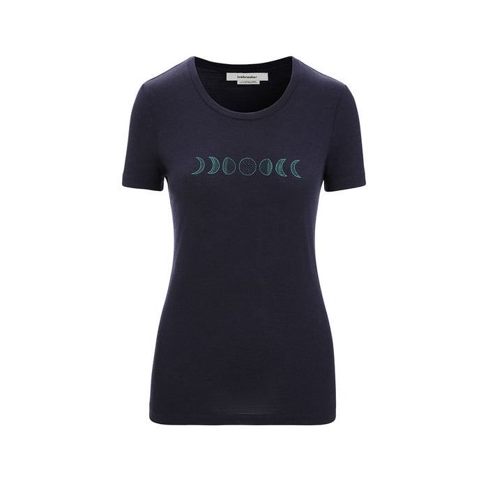 Icebreaker Women's Tech Lite II Short Sleeve Tee - Moon Phase